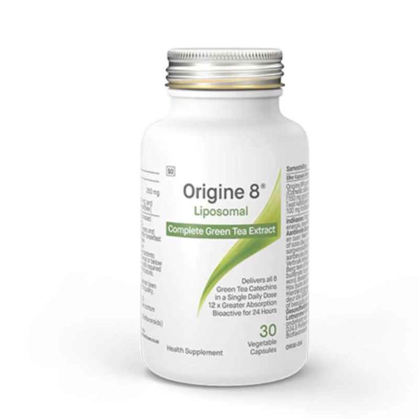 Origine 8® Liposomal Complete Green Tea Extract Vegetable Capsules 30